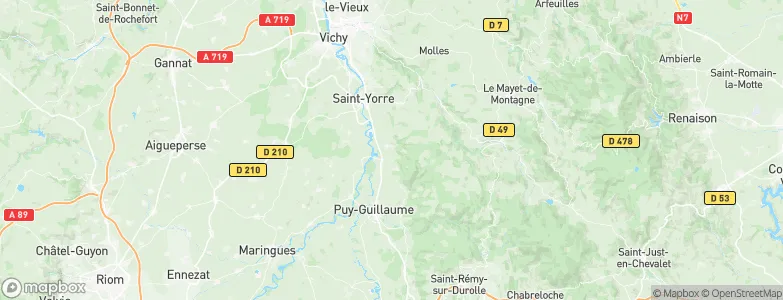 Mariol, France Map