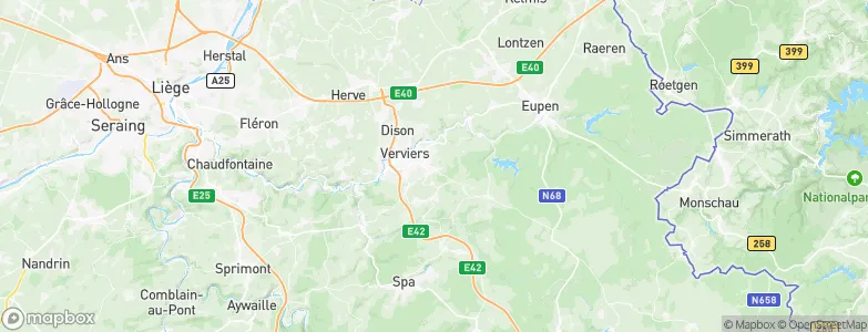 Mariomont, Belgium Map