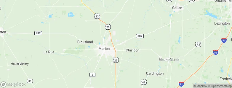 Marion, United States Map