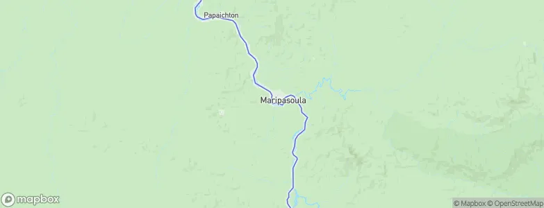 Maripa-Village, French Guiana Map