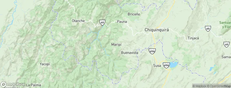 Maripí, Colombia Map
