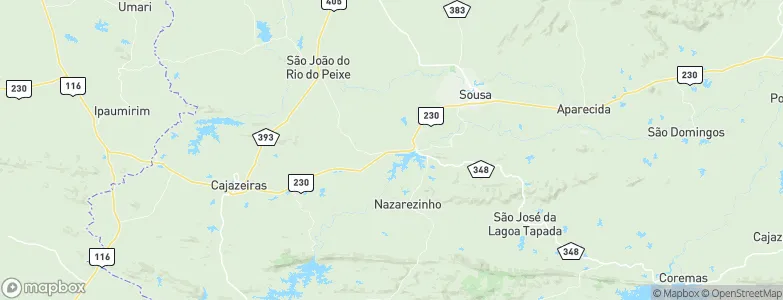Marizópolis, Brazil Map
