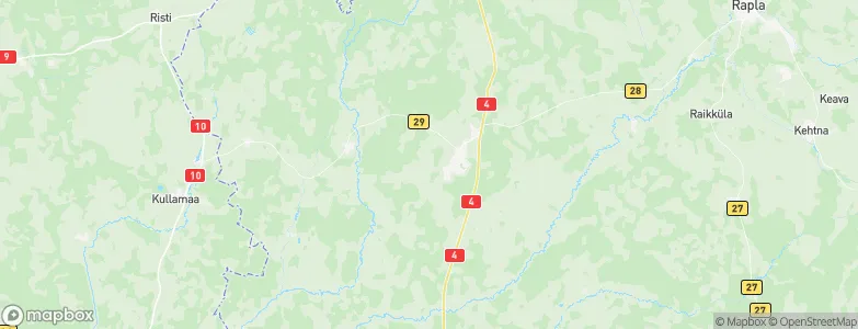 Märjamaa vald, Estonia Map