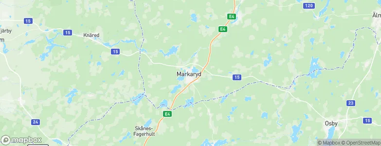 Markaryd, Sweden Map