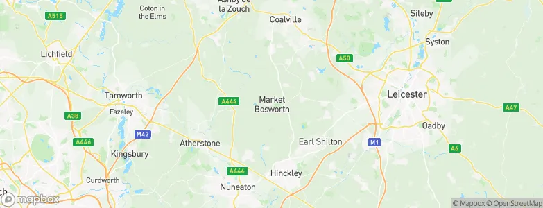 Market Bosworth, United Kingdom Map
