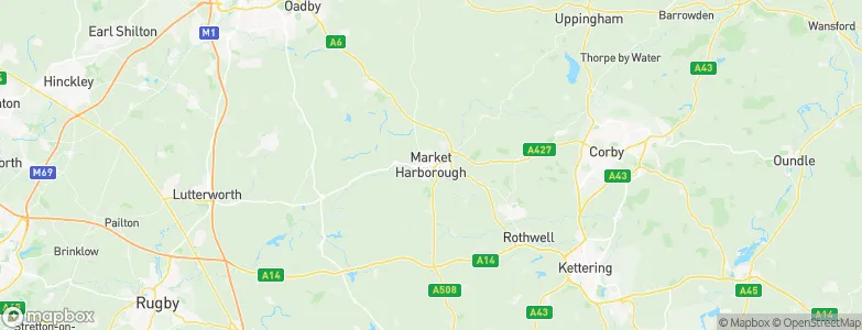 Market Harborough, United Kingdom Map
