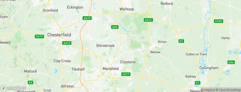 Market Warsop, United Kingdom Map