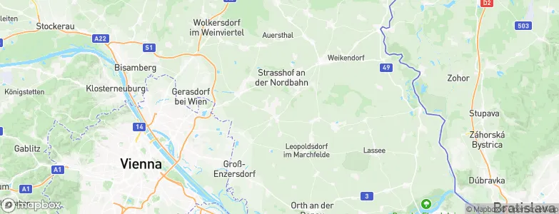 Markgrafneusiedl, Austria Map