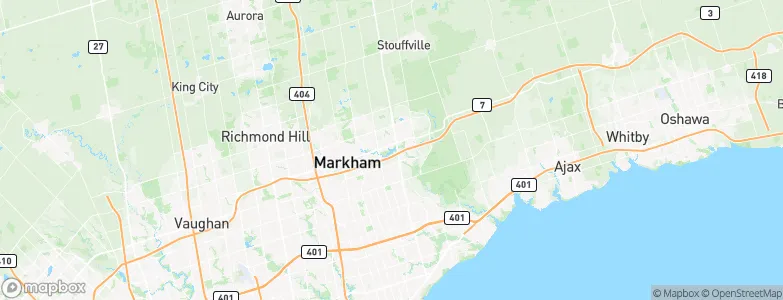Markham, Canada Map
