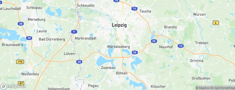 Markkleeberg West, Germany Map