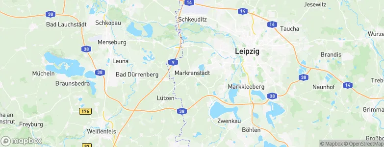 Markranstädt, Germany Map