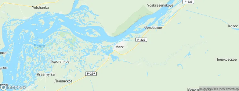 Marks, Russia Map