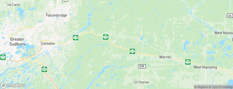 Markstay, Canada Map