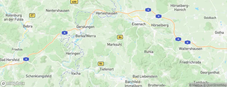 Marksuhl, Germany Map