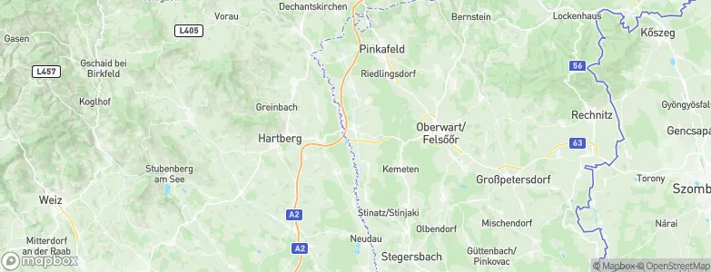 Markt Allhau, Austria Map
