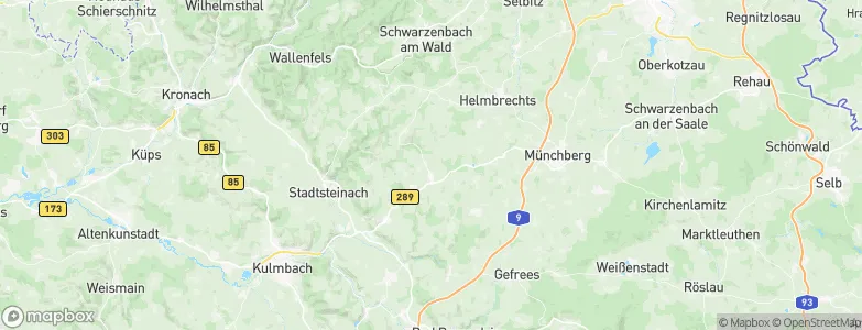 Marktleugast, Germany Map