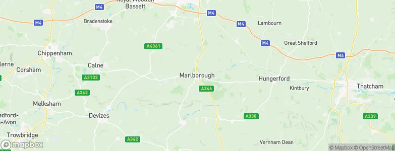 Marlborough, United Kingdom Map