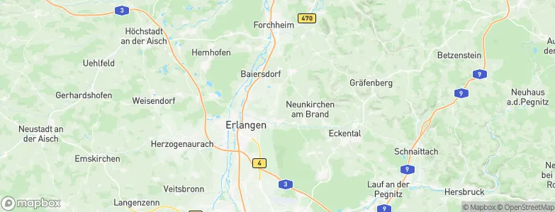 Marloffstein, Germany Map