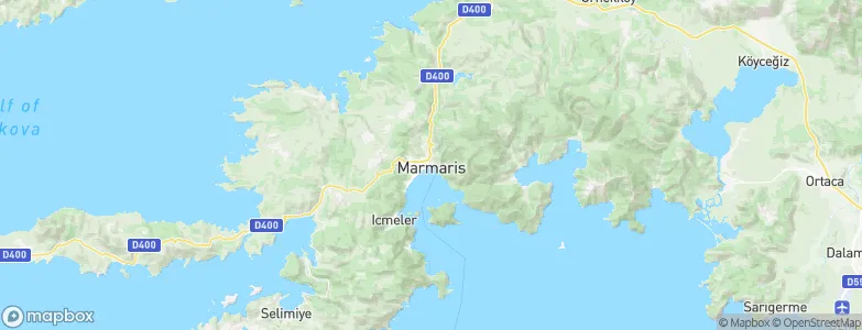 Marmaris, Turkey Map