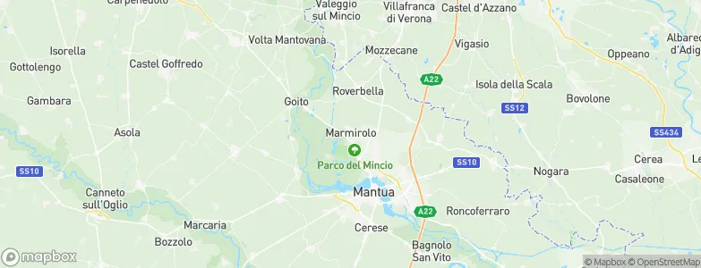 Marmirolo, Italy Map