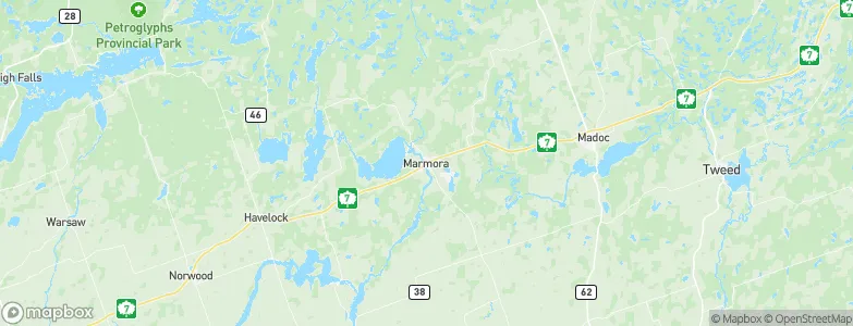 Marmora, Canada Map