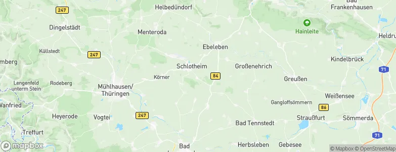 Marolterode, Germany Map