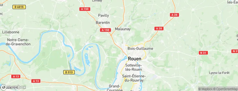Maromme, France Map