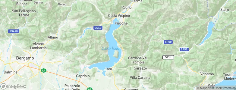 Marone, Italy Map
