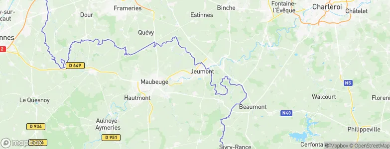 Marpent, France Map