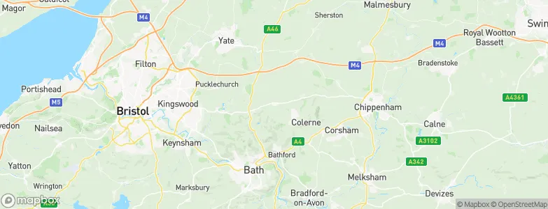 Marshfield, United Kingdom Map