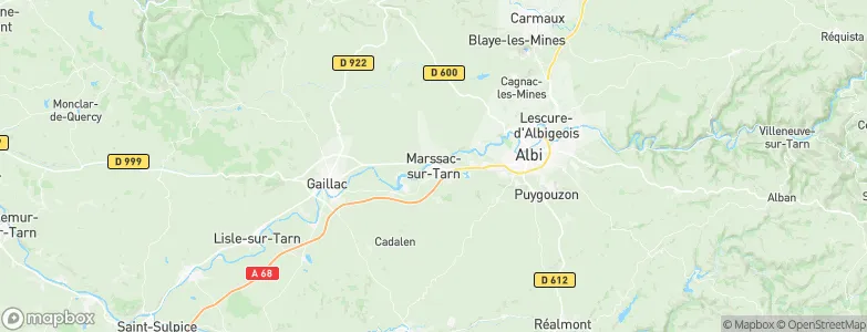 Marssac-sur-Tarn, France Map