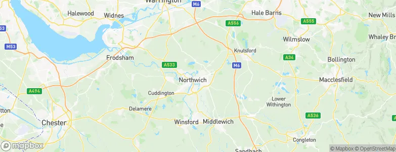 Marston, United Kingdom Map