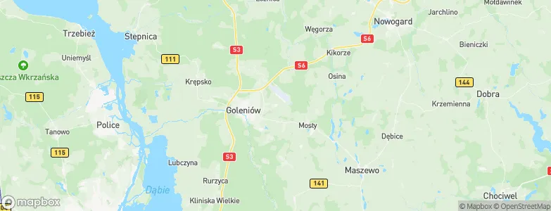 Marszewo, Poland Map