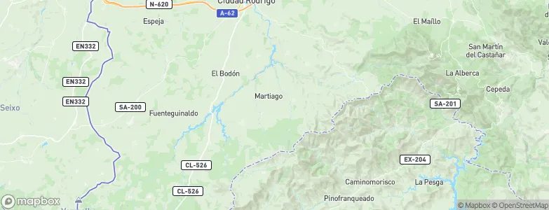 Martiago, Spain Map