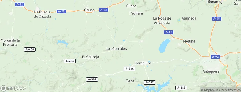 Martín de la Jara, Spain Map