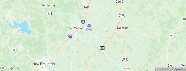 Martindale, United States Map
