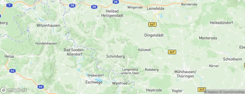 Martinfeld, Germany Map