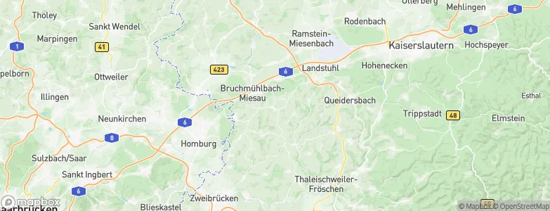 Martinshöhe, Germany Map