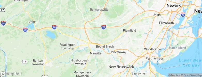 Martinsville, United States Map
