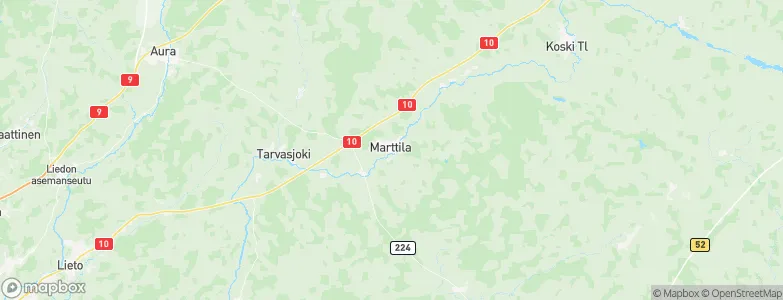 Marttila, Finland Map