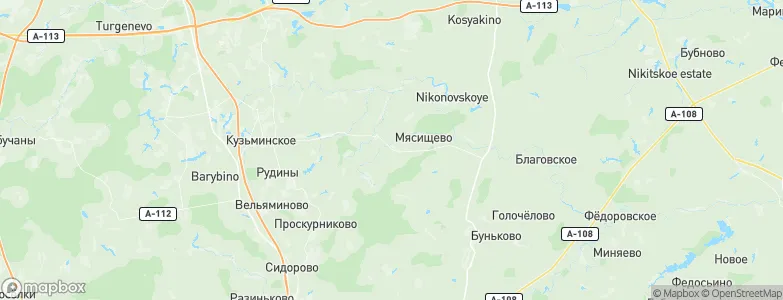 Martynovskoye, Russia Map