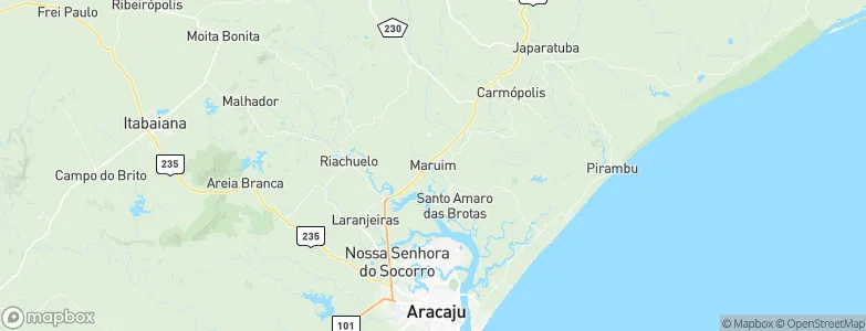 Maruim, Brazil Map