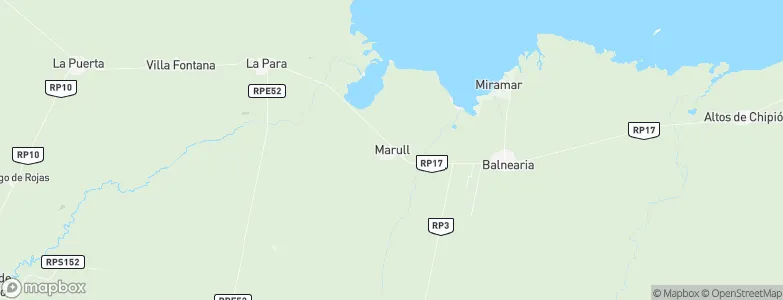 Marull, Argentina Map