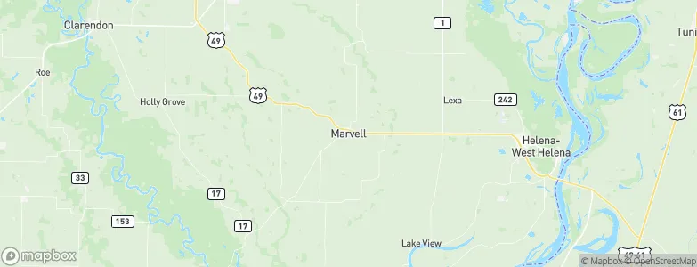 Marvell, United States Map