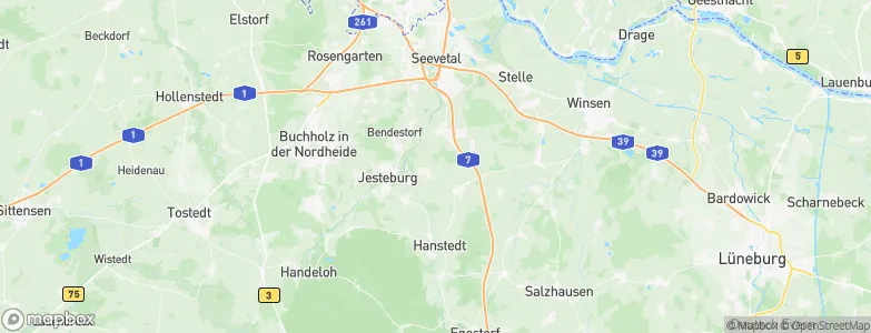 Marxen, Germany Map