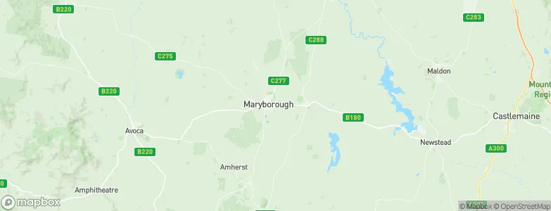 Maryborough, Australia Map