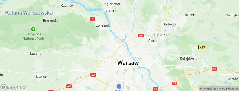 Marymont, Poland Map