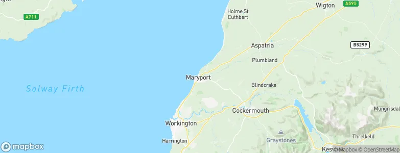 Maryport, United Kingdom Map