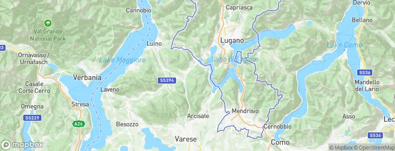 Marzio, Italy Map