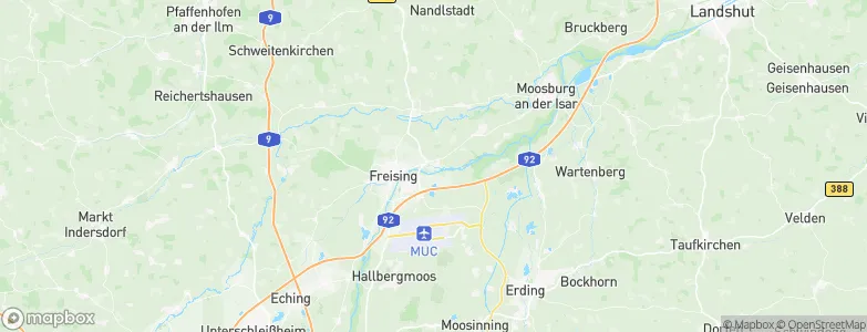 Marzling, Germany Map